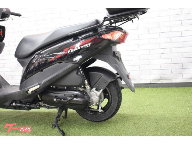 スズキ アドレス125 2020年モデル リアボックス装備｜バイク館
