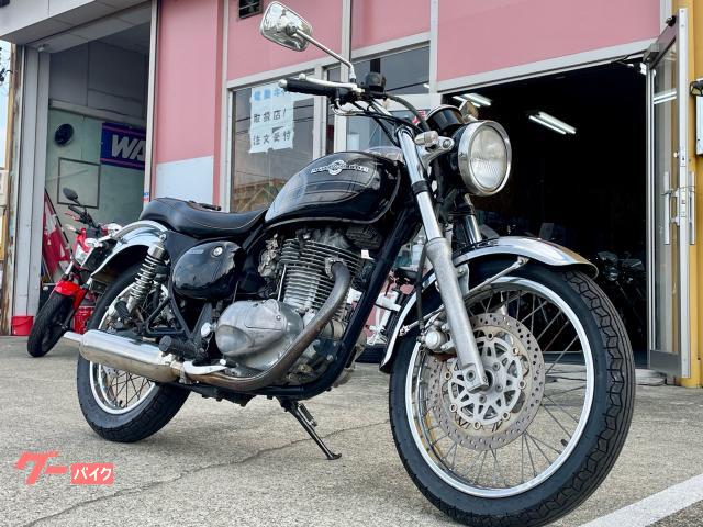 エストレヤ　ＲＳ　　社外キャブトンマフラー　クリアメッキウインカー　キャブ車　前後ディスクブレーキ　ｂｊ２５０ａ