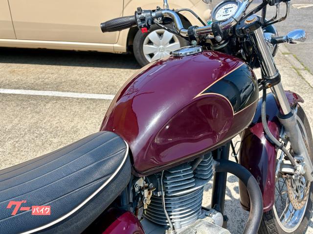 カワサキ エストレヤ レトロデザイン キャブレター 空冷単気筒エンジン
