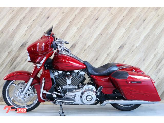 ＣＶＯ　ＦＬＨＸＳＥ　ストリートグライド　ＥＣＵチューニング　バンス＆ハインズ４．５インチマフラー　萬羽製バックギア　ＥＴＣ