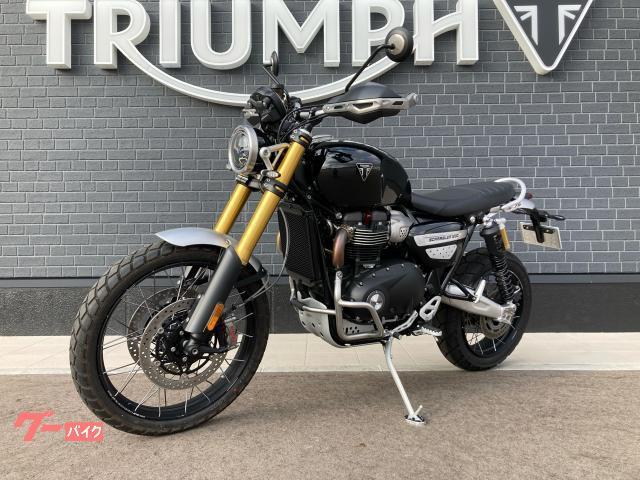 スクランブラー1200XE ETC2．0 ロアエンジンガード サイドスタンドベース