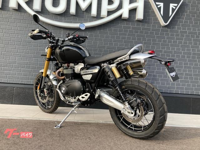 スクランブラー1200XE ETC2．0 ロアエンジンガード サイドスタンドベース