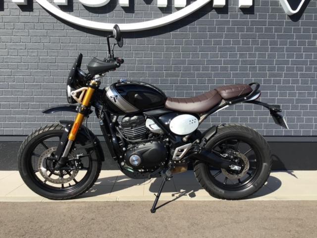 スクランブラー400X スクリーン マッドガード デモ未使用車 ETC2．0