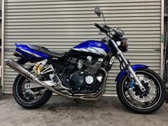 ヤマハ　ＸＪＲ４００Ｒ　ヤマハブルー　社外マフラー
