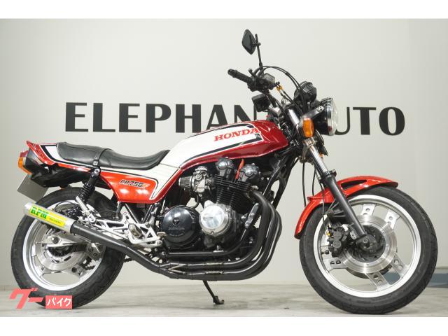 ＣＢ７５０Ｆ　シビエヘッドライト　ＲＰＭマフラー　パワーフィルター　リアフェンダーカット　前後ドライブレコーダー　アップハンドル