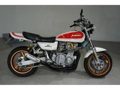 カワサキ　Ｚ−II　７５０ＲＳ　カスタム車　ボアアップ８６０ｃｃ　ケイヒンＣＲキャブ　スズキ足回り　オーバーバックステップ　オーリンズリアサス