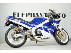 ヤマハ　ＦＺＲ７５０　マーベリックワンオフチタンマフラー　ＺＥＲＯＧＲＡＶＩＴＹスモークスクリーン　２０２２年製タイヤ　ＥＴＣ