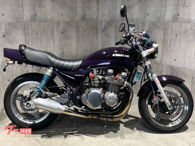 ＺＥＰＨＹＲ７５０　ＦＣＲキャブ　社外フルエキ　モナカ管　リアナイトロンサス　フロントＷＰスプリング　ローダウン仕様　他カスタム