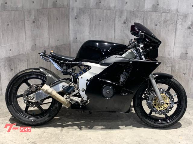 ＣＢＲ２５０ＲＲ　ＭＣ２２　前後ウェーブディスク　社外ＬＥＤヘッド　スクエアミラー　一人乗り仕様