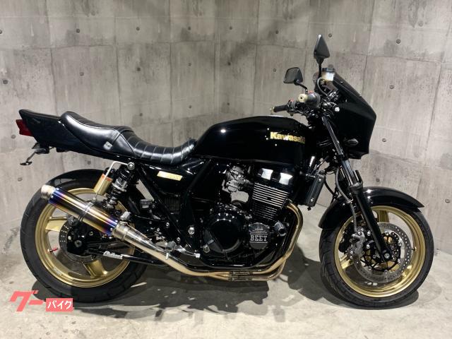 カワサキ ZRX400 社外スリップオン BEETポイント