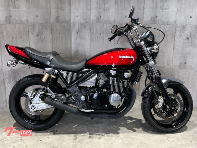 カワサキ ZEPHYRχ 純正赤玉 ショート管 アルフィンカバー