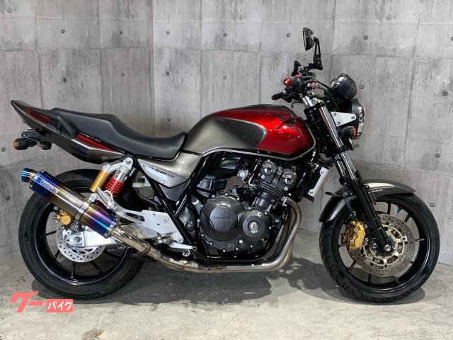ＣＢ４００Ｓｕｐｅｒ　Ｆｏｕｒ　ＶＴＥＣ　Ｒｅｖｏ　ＢＭＳ−Ｒスリップオンマフラー　エンジンスライダー　フェンダーレス　ＥＴＣ