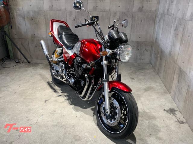 ヤマハ XJR400R オールペン プリティマフラー アップハンドル
