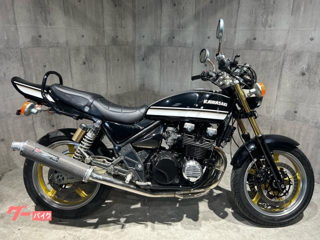 ＺＥＰＨＹＲχ　外装ホイールオールペン　ロングテール　ヨシムラフルエキ　マーシャルイエローヘッドライト　ゴールドインナーチューブ
