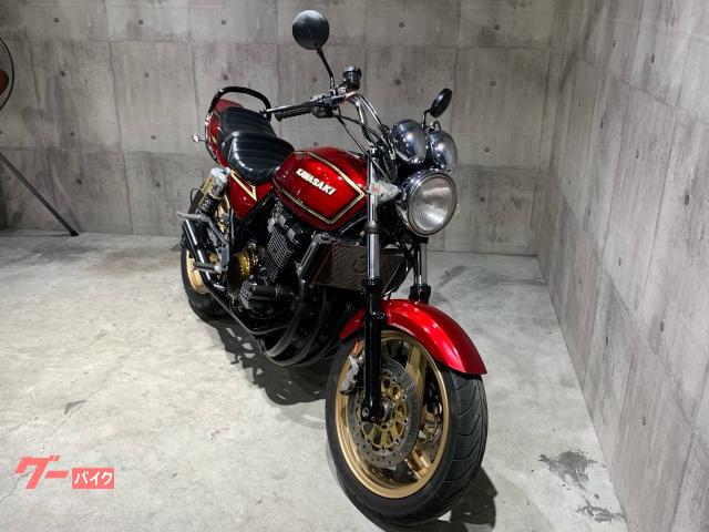 カワサキ ZRX400－II 赤色マーク2カラーオールペン