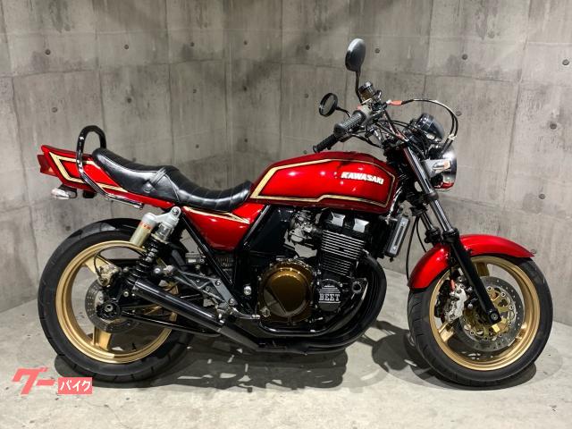 カワサキ ZRX400－II 赤色マーク2カラーオールペン