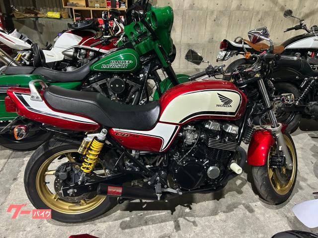 ＣＢ７５０　ＲＣ４２　モリワキワンピースマフラー＆スライダー　ハリケーンコンドルハンドル　フェンダーレス　ＬＥＤバルブ　ＵＳＢ