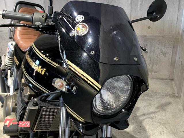 カワサキ ZRX400 モリワキワンピースマフラー BEETバック