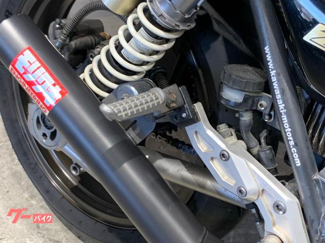 カワサキ ZRX400 モリワキワンピースマフラー BEETバック