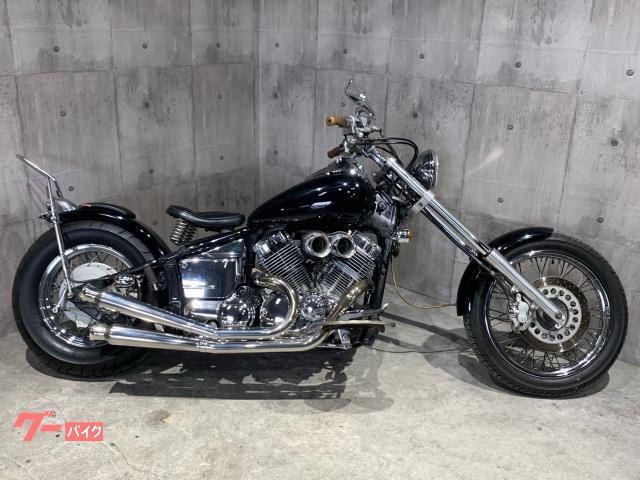 ドラッグスター400 マフラー YAMAHA（ヤマハ） ステンレス スラッシュカットマフラー ドラッグ