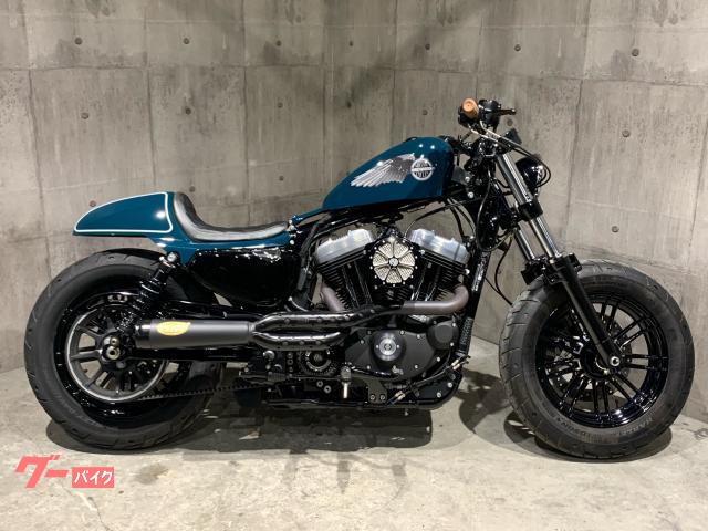 ＸＬ１２００Ｘ　フォーティエイト　ＲＳＤマフラー＆エアクリ＆スプロケカバー　ケラーマンウインカー　オーリンズリアサス　ＥＴＣ