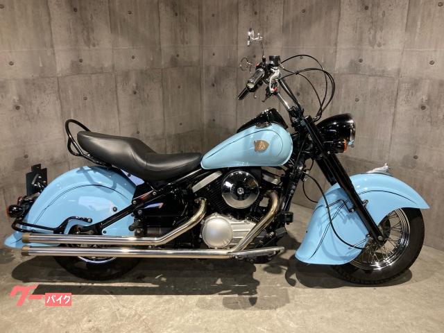 カワサキ バルカン400ドリフター ショットガンマフラー アップ