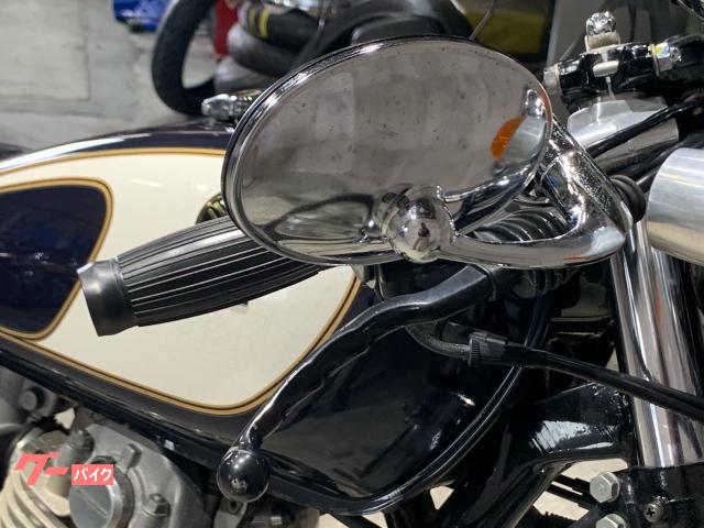 ヤマハ SR400 セパハン キャブトンマフラー バックステップ