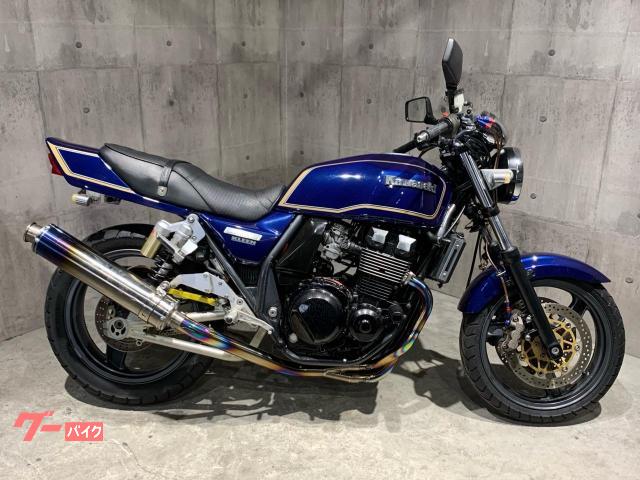カワサキ ZRX400－II ヨシムラフルエキマフラー バックステップ