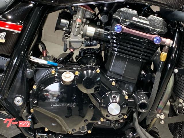 カワサキ ZRX1200R 前後オーリンズ OZホイール 原田消音器