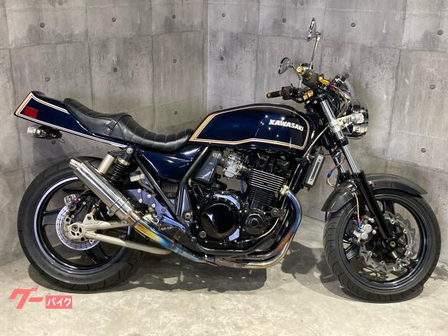 ＺＲＸ４００　ＺＲＸ−２仕様　ＦＸカラーオールペン　フルエキゾーストマフラー　マーク２テール　ハンドル　ブレーキマスター＆ディスク
