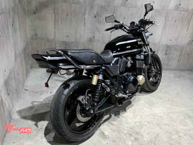 カワサキ ZRX400－II ショート管 マーシャル黄ヘッドライト