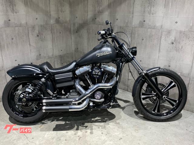 FXDB ストリートボブ フルカスタム JWLホイール ラインハートフルエキ オーリンズリアサス ケンズトリプルツリー等パーツ多数