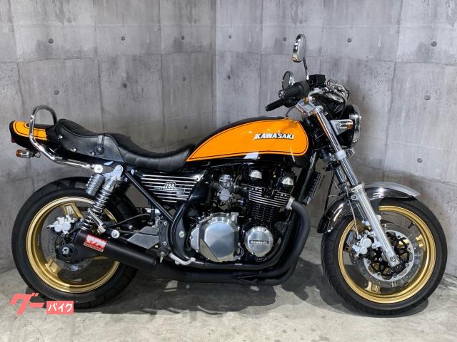 ZEPHYR750 モリワキショート管 タックロールシート アルフィンカバー グラブバー メッキFフェンダー コンドルハンドル