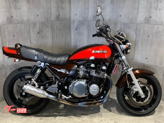 ZEPHYR750 ファイナル火の玉 モリワキチタンモナカ タックロールシート アップハンドル NSRキャリパー スライダー