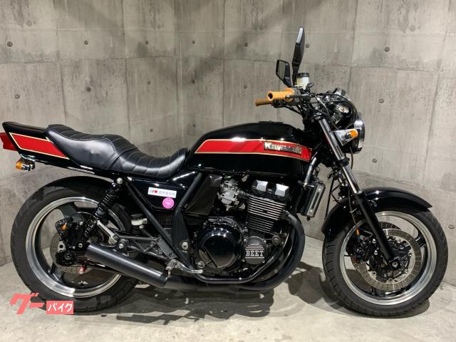 ＺＲＸ４００−II　マッドマックスショート管　タックロールシート　アップハンドル　ＹＳＳリアサス　ビートエンジンカバー　ウインカー