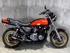 カワサキ　ＺＥＰＨＹＲ７５０　火の玉カラー　ショート管　マーシャルテール　絞りアップハン　アルフィンサイドカバー　タックロールシート　他
