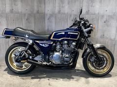 カワサキ　ＺＥＰＨＹＲ７５０　カーボンＦＸ外装　前後ゲイルタイプＲ　ＳＰウオタニ　ショート管　オイルクーラー　マーシャル黄ヘッド　他