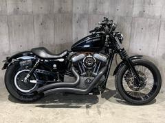 ＨＡＲＬＥＹ−ＤＡＶＩＤＳＯＮ　ＸＬ１２００Ｎ　ナイトスター　ＦＰフルエキ　前後ＬＥＤウインカー＆ヘッド　ＰＭエアクリ　ＲＳＤグリップ　ＥＴＣ　サイドバック