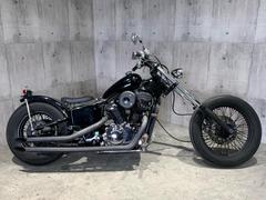 ホンダ　スティード４００　フルカスタム　スラッシュカットフルエキ　フォーク延長　トリプル社外　ショートフェンダー　シングルライド仕様　他