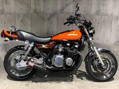 カワサキ　ＺＥＰＨＹＲ７５０ＲＳ　ドレミ火の玉外装　ブラックショート管　グラブバー　Ｚ２仕様シート　アップハンドル　ＥＴＣ