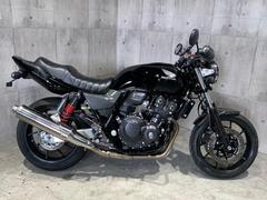 ホンダ　ＣＢ４００Ｓｕｐｅｒ　Ｆｏｕｒ　ＶＴＥＣ　Ｒｅｖｏ　セパハン　ベビフェバックステップ　カーボンフェンダー＆タンクカバー　Ｇヒーター