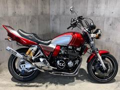 ヤマハ　ＸＪＲ４００Ｒ　オールペン　プリティマフラー　アップハンドル　ハネテール　タックロール　アルフィンカバー　マーシャルライト　軽スロ