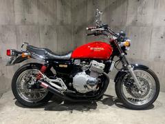 ホンダ　ＣＢ４００Ｆｏｕｒ　モリワキワンピースマフラー＆エンジンスライダー　タックロールシート　アップハンドル　グラブバー　テールライト