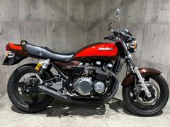 カワサキ　ＺＥＰＨＹＲ７５０　火の玉カラー　ファイナルエディション　ブラックショート管　オーリンズリアサス