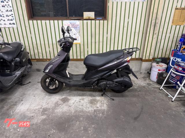 アドレスＶ１２５Ｓ　消耗品チェック交換済　サイドスタンド　シート新品　インジェクション　ＬＥＤヘッドライト