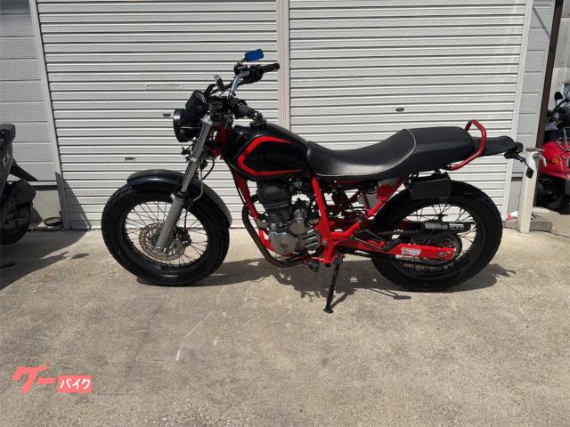 ＦＴＲ２２３キャブレター　スカチューン　スーパートラップマフラー　パワーフィルター　フェンダーレス