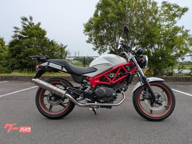 ＶＴＲ２５０　ＪＢＫ−ＭＣ３３　モリワキフルエキマフラー　マルチウイングキャリア
