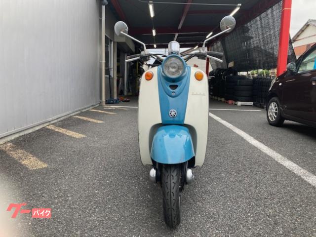 【決まりました】ビーノ②　ブルー/ホワイト ヤマハ ビーノ ノーマル車 ホワイトブルーツートンカラー｜株式会社