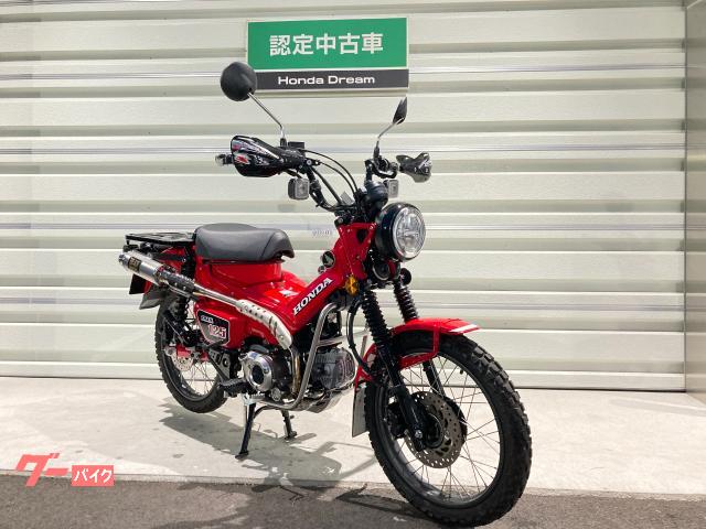 ホンダ CT125ハンターカブ ヨシムラマフラー 社外メーター