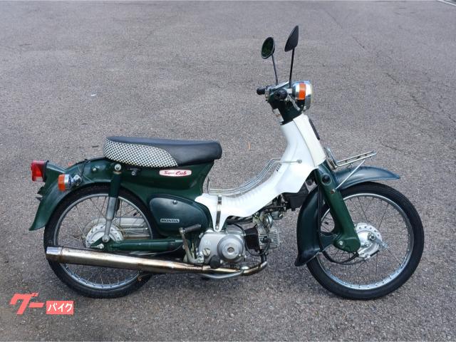 スーパーカブ５０　前後タイヤ＆チューブ新品　社外シート　ベトナムキャリア　社外カットレッグカバー